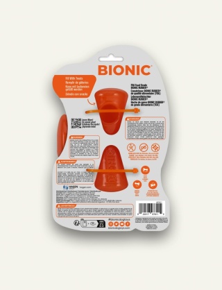 BIONIC Stuffer - gryzak i zabawka z miejscem na wypełnienie przysmakami dla psa, 12,5 cm