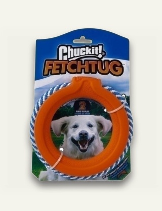 Chuckit! Fetch Tug 2 w 1 13cm - kółko i szarpak dla psa