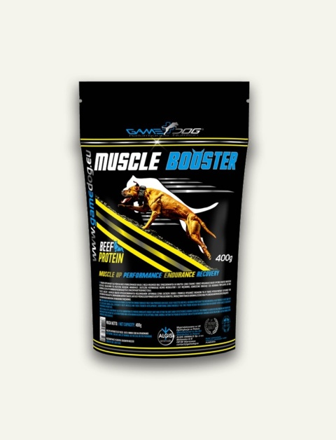 Game Dog Muscle Booster - odżywka białkowo-tłuszczowa dla psów sportowych i rekonwalescentów, 400 g