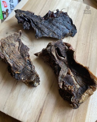 JELEŃ - mięso jelenia w kawałkach,naturalny przysmak 100g