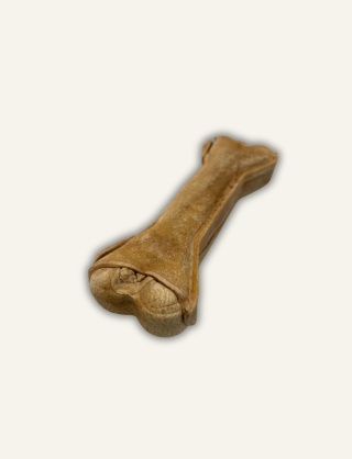 JELEŃ - Naturalny gryzak dla psa skóra jelenia 12 cm twarda kość do żucia Adult Pure Line BUBAlicious Pure Line