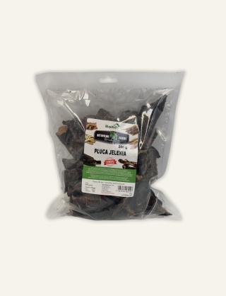 Płuca jelenia dla psa 250 g - naturalne przysmaki z dziczyzny