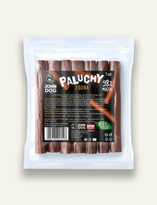 Przysmak dla psa Paluch z dzika 7 szt – John Dog