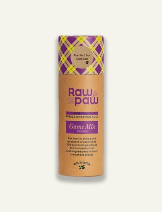 RAW for PAW WILD Game Mix - liofilizowane przysmaki z dziczyzny dla psa i kota 45 g