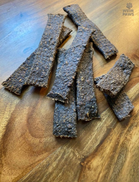 Paski z sarny  - bez glutenu,100% naturalne