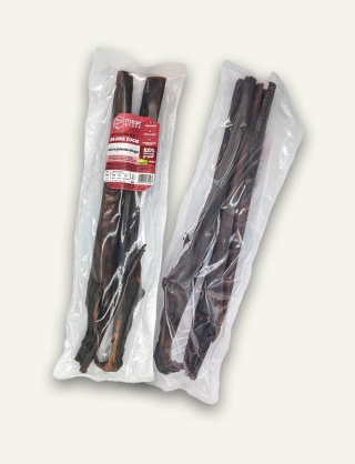 JELEŃ - Skóra jelenia - długa - 50cm - naturalny gryzak z dziczyzny