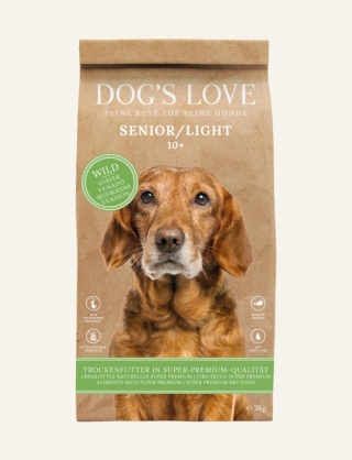 Sucha karma dla psa seniora DOG’S LOVE Senior Wild dziczyzna 12 kg