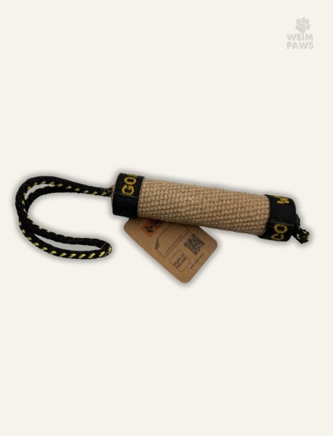Szarpak z juty 15 cm z rączką
