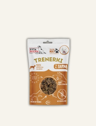 SARNA - Trenerki dla psa z sarny 80 g - naturalne przysmaki treningowe